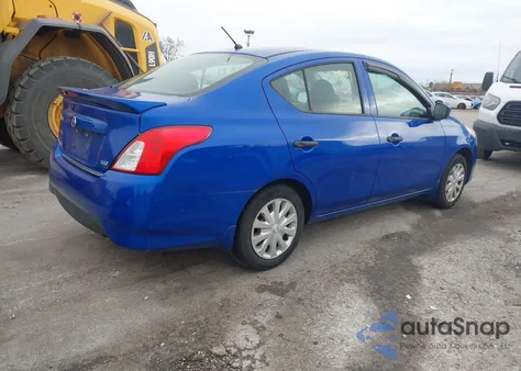 2016 Nissan Versa 1.6 S+ z USA, uszkodzony, nr VIN 3N1CN7AP2GL855057